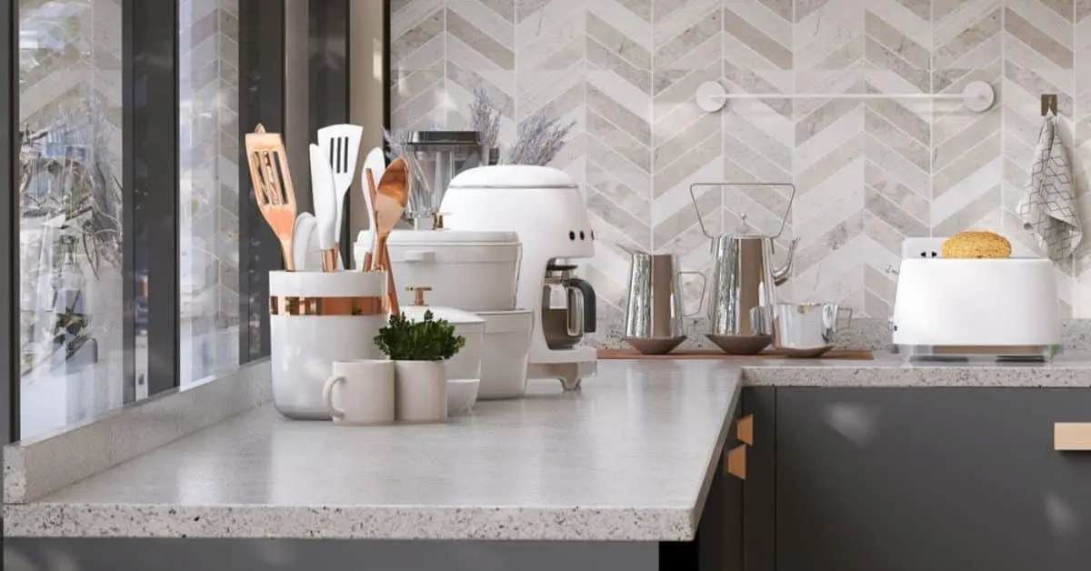 How to Arrange Appliances on Kitchen Counter