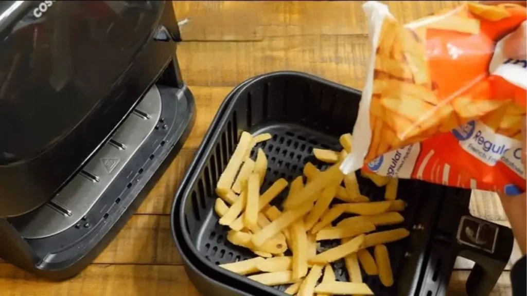 Frozen French Fries in an Air Fryer